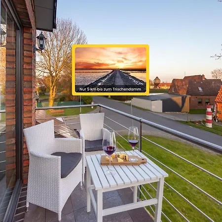 Lejlighed Nordsee-auszeit - Hafenruh - Haustierfrei - 500 M Zur Seehundstation - Ideal Fuer Familien & Paare Friedrichskoog