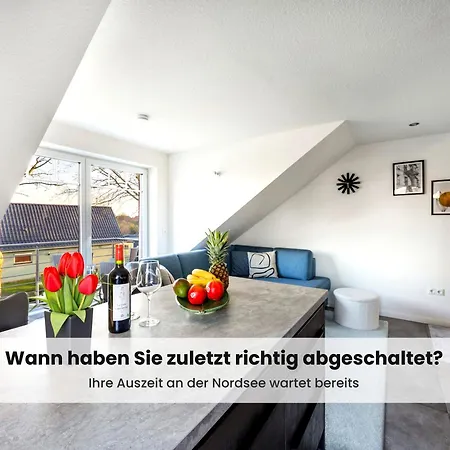 Nordsee-auszeit - Hafenruh - Haustierfrei - 500 M Zur Seehundstation - Ideal Fuer Familien & Paare Lägenhet *