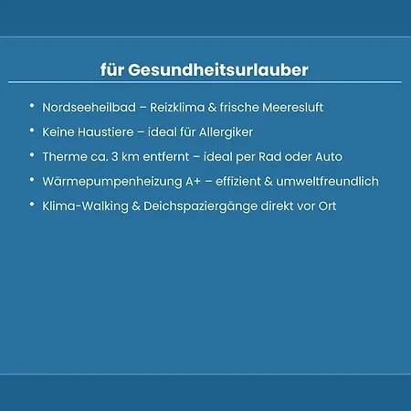 Nordsee-auszeit - Hafenruh - Haustierfrei - 500 M Zur Seehundstation - Ideal Fuer Familien & Paare * Friedrichskoog
