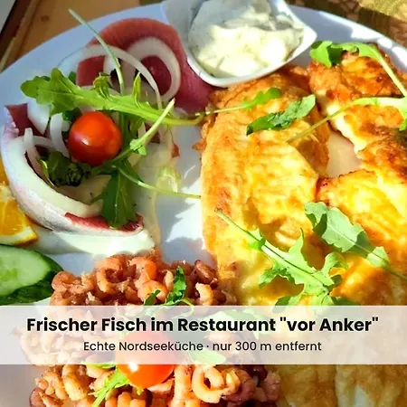 Nordsee-auszeit - Hafenruh - Haustierfrei - 500 M Zur Seehundstation - Ideal Fuer Familien & Paare Friedrichskoog
