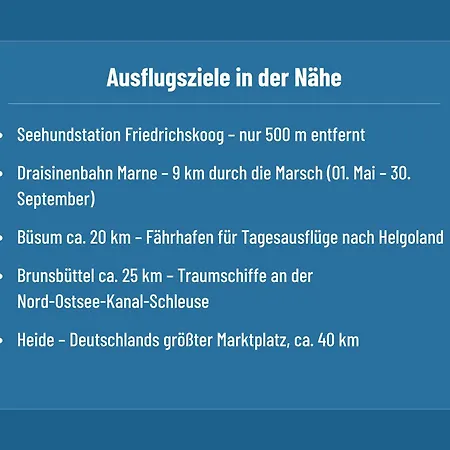 Appartement Nordsee-auszeit - Hafenruh - Haustierfrei - 500 M Zur Seehundstation - Ideal Fuer Familien & Paare Friedrichskoog