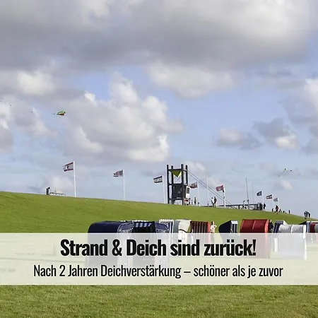 Nordsee-auszeit - Hafenruh - Haustierfrei - 500 M Zur Seehundstation - Ideal Fuer Familien & Paare Appartement *